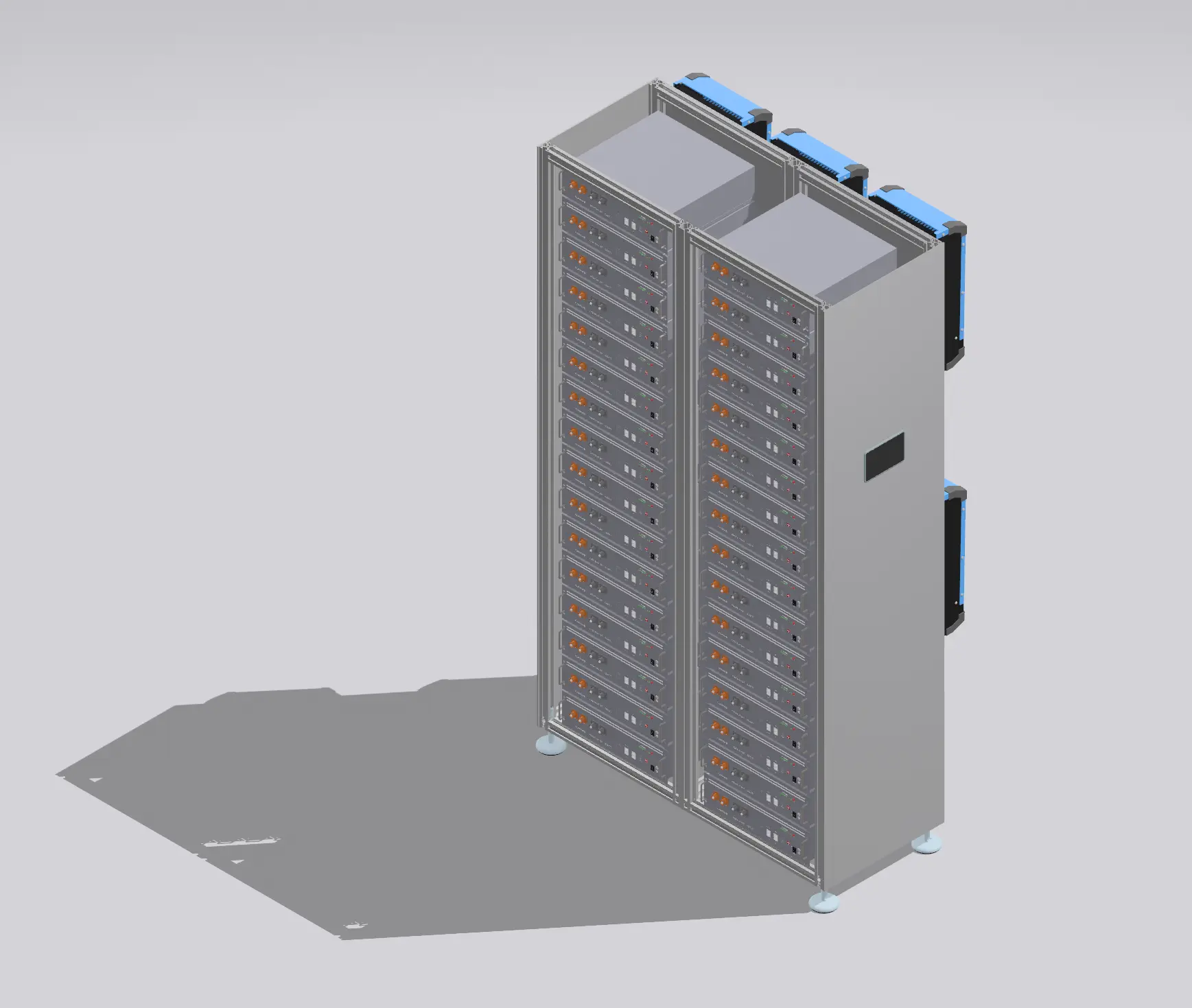Netzersatzanlage Hinteransicht